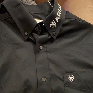 Ariat Black and White New Large Men’s